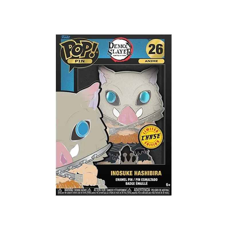 Funko Pop! Sized Pins Demon Slayer Insuke Hasib Chase Edition