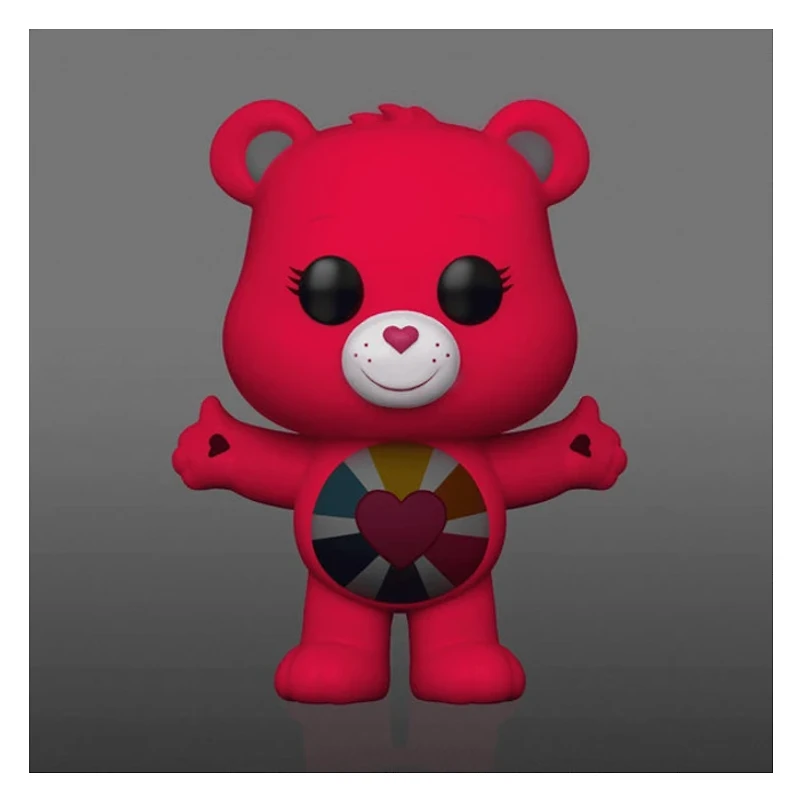 Funko Pop! Care Bear 40th Anniversary Hopeful Heart Bear Glow Chase Edition