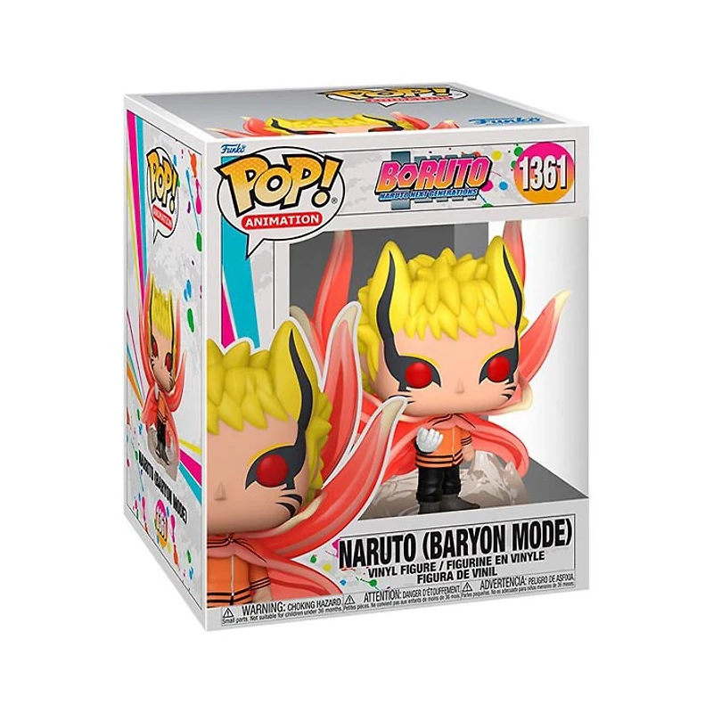 Funko Pop! Animation Super Naruto Baryon Mode Boruto Noruto Next Gen