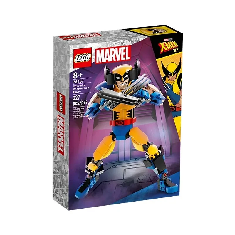 LEGO Marvel Wolverine Construction Figure – 327 Pieces