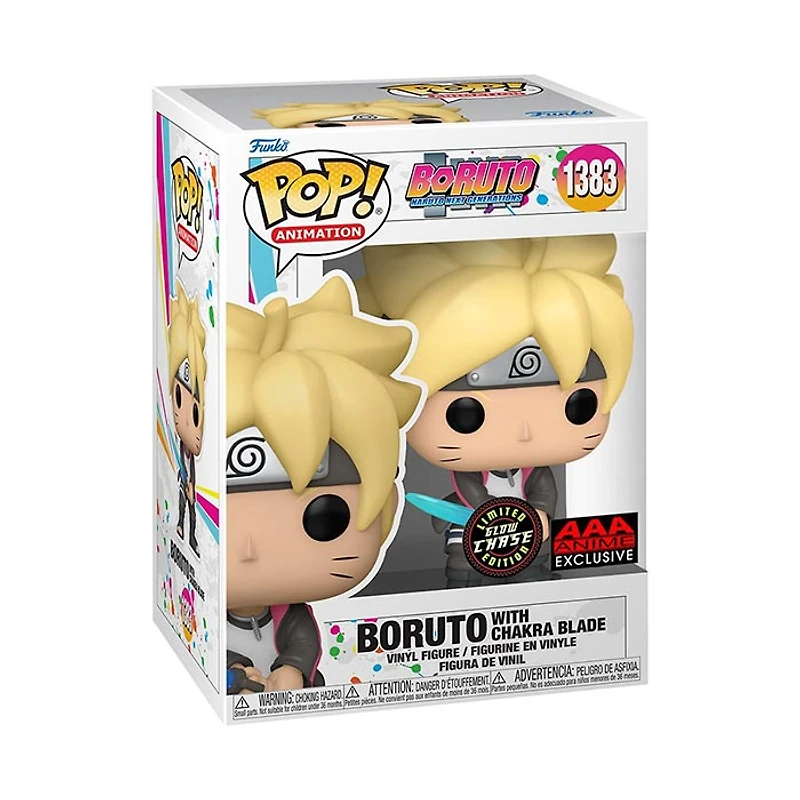 Funko Pop! Animation Boruto with Chakara Blade Glow Chase Edition