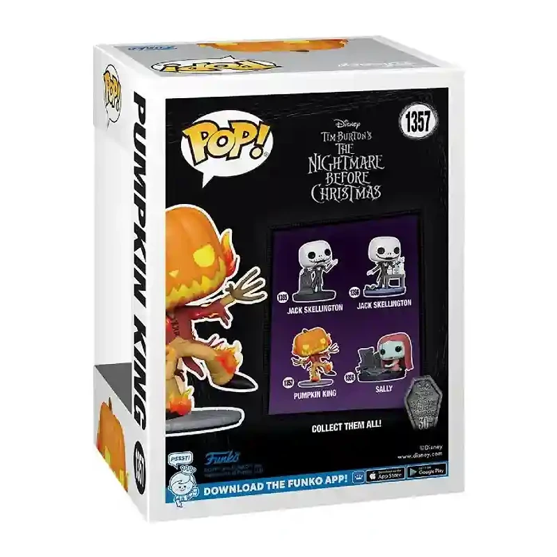 Funko Pop! Nightmare Before Christmas 30th Ann Pumpkin King Jack EE Ex
