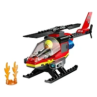 LEGO City Fire Rescue Helicopter 85 PCS 5+
