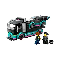 LEGO City Race Car and Car Carrier Truck – 328 Pieces