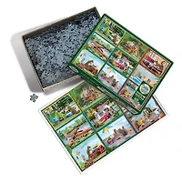 Cobble Hill Squirrels Vacation Puzzle 1000 Pieces