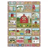 Cobble Hill Quilt Country Puzzle 1000 Pieces