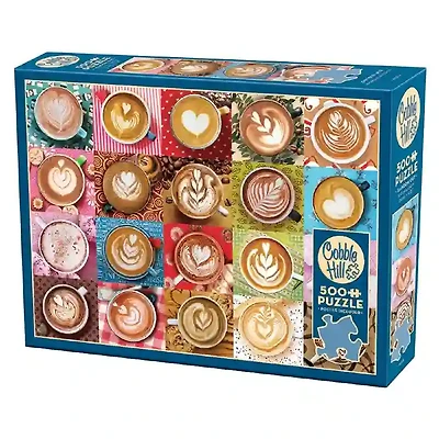 Cobble Hill Love You A Latte Puzzle 500 Pieces