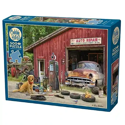 Cobble Hill Auto Repair Puzzle 500 Pieces