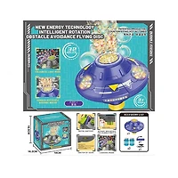 Bubble Gun UFO Frisbee Purple