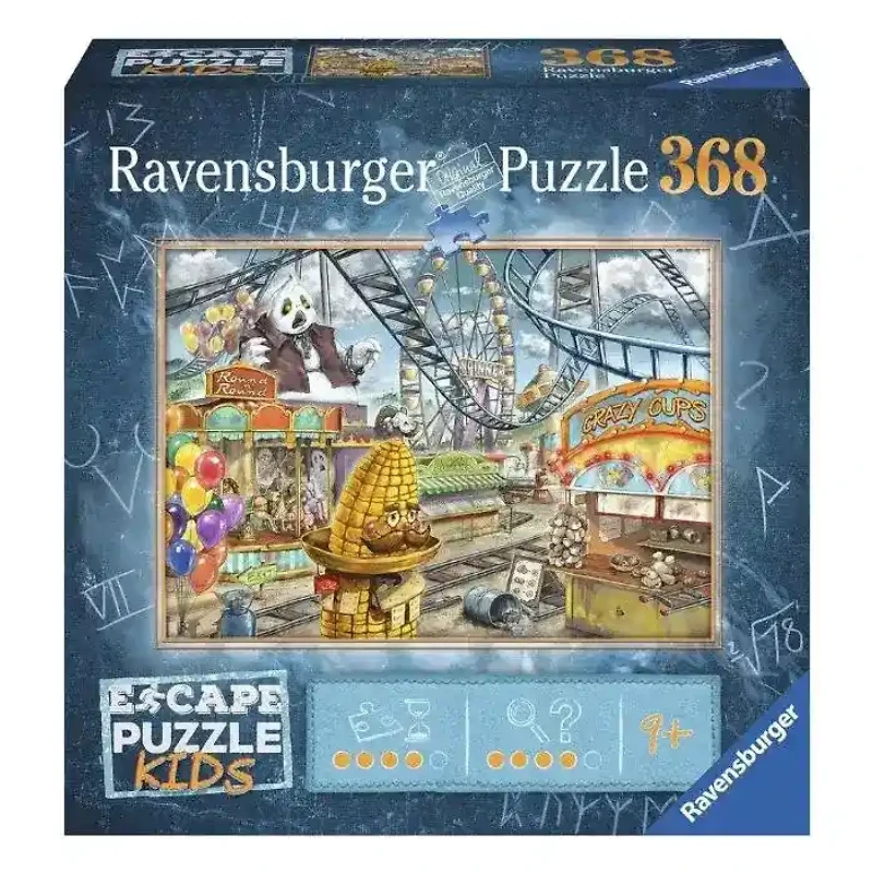 Ravensburger Escapes Kids Amusement Park 368 Piece Puzzles