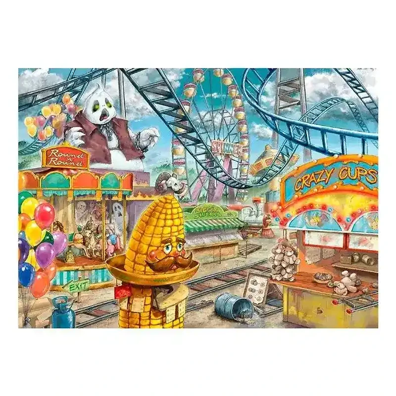 Ravensburger Escapes Kids Amusement Park 368 Piece Puzzles