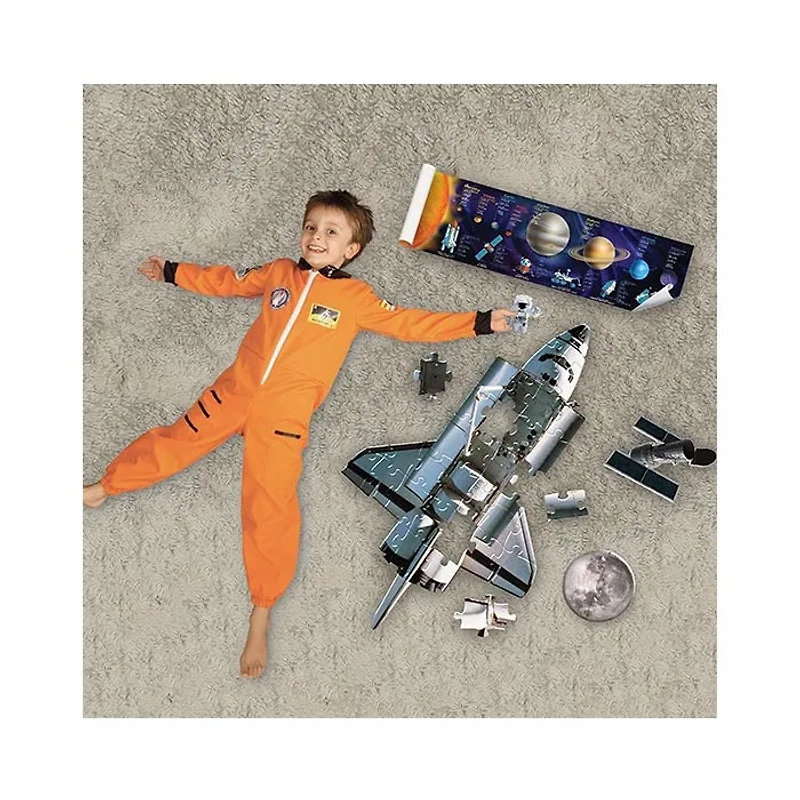 Heebie Jeebies Space Shuttle Floor Puzzle 36 Piece Jigsaw Puzzle