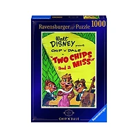 Ravensburger Disney Treasures from The Vault: Chip and Dale 1000 Piece Jigsaw Puzzle