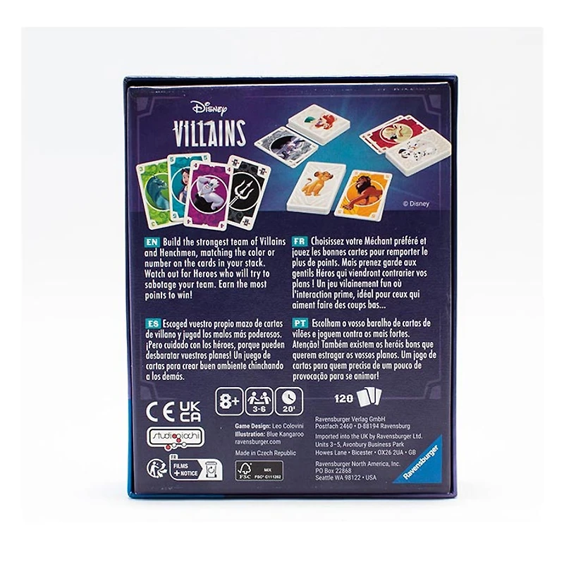 Ravensburger Disney Villains The Card Game