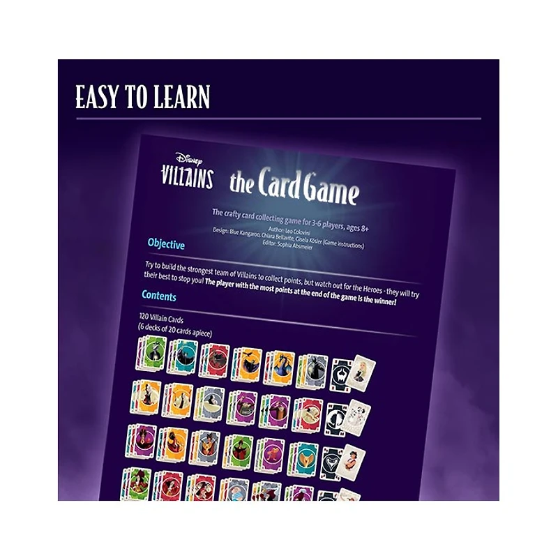Ravensburger Disney Villains The Card Game