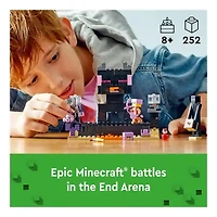 LEGO Minecraft The End Arena Battle 252 PCS 8+