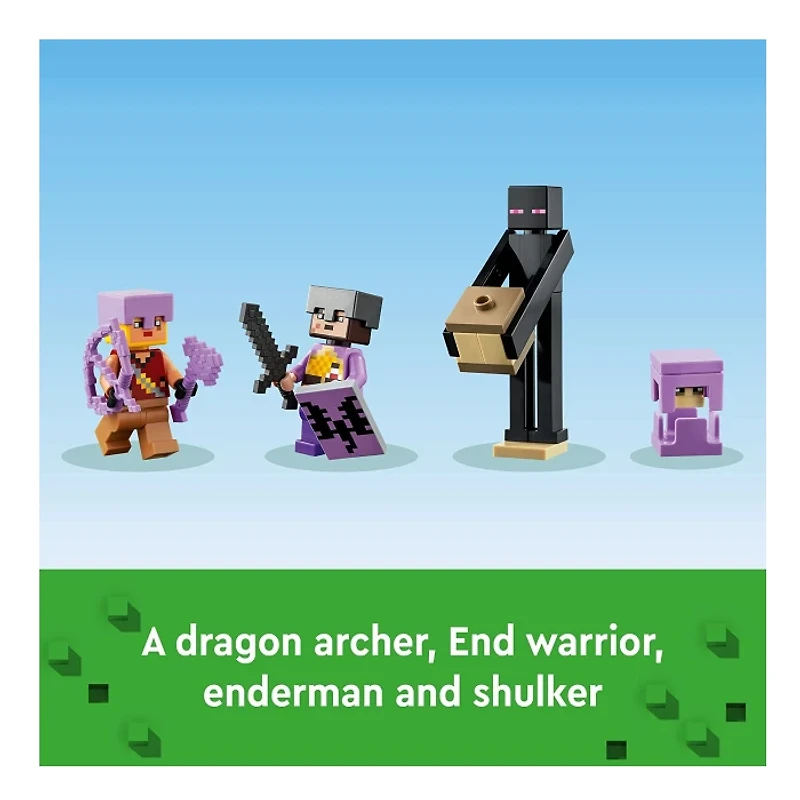 LEGO Minecraft The End Arena Battle 252 PCS 8+