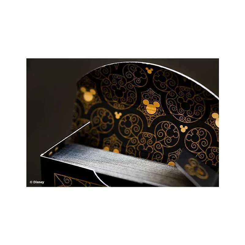 Bicycle Disney Mickey Mouse Inspired Black and Gold Playing Cards