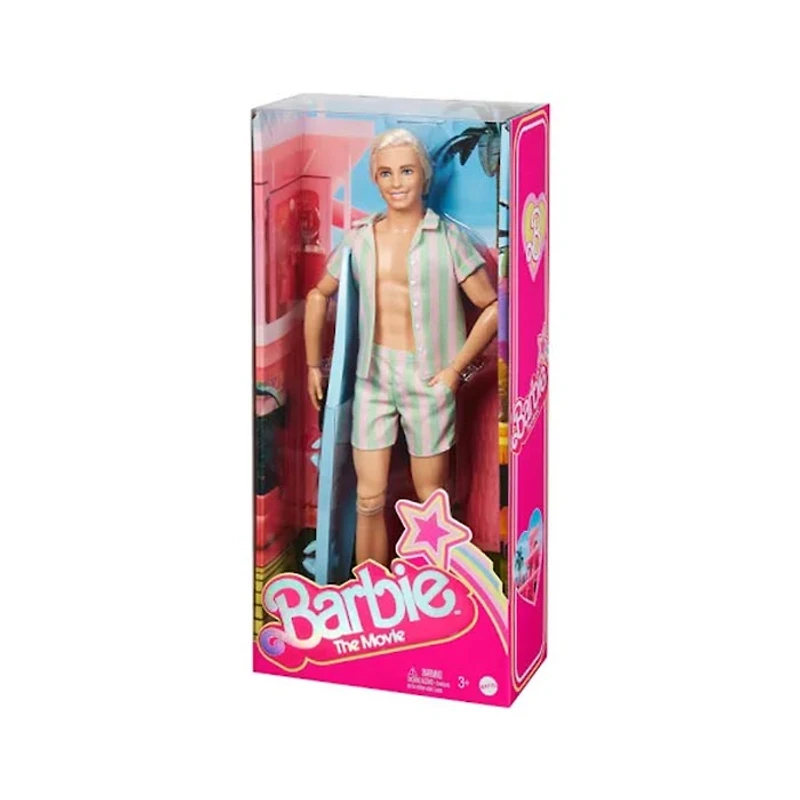 Barbie The Movie Ken Doll Wearing Pastel Pink and Green