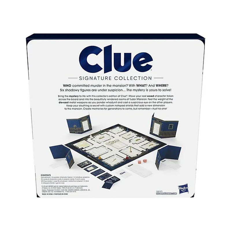 Clue Board Game Signature Collection