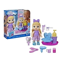 Baby Alive Sudsy Styling Doll Blonde Hair Salon Chair