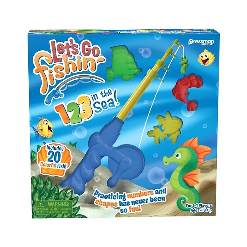 Pressman Let s Go Fishin 123 in The Sea!