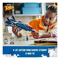 LEGO Marvel X-Men X-Jet Toy Plane Model Building Kit