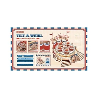 Robotime 3D Wooden Puzzle Tilt-A-Whirl Music Box