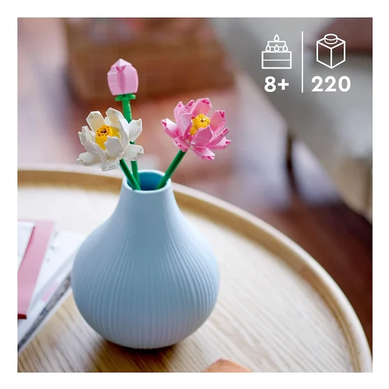 LEGO Lotus Flowers 220 Pieces