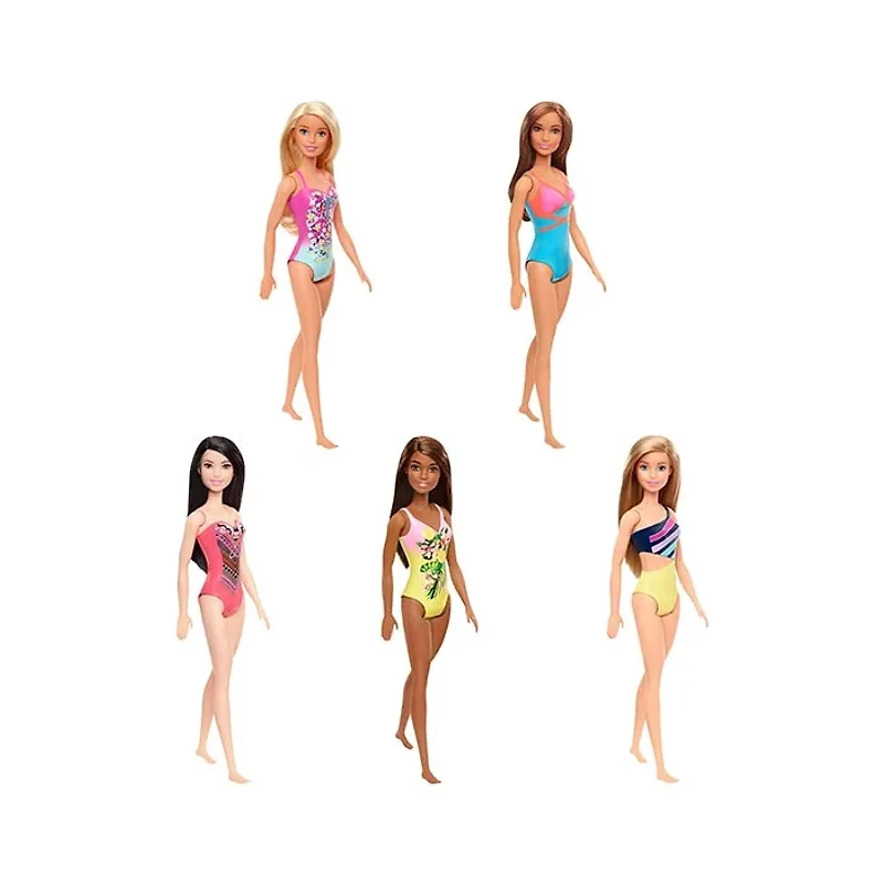 Beach Barbie Doll Assorted  – Random Pick (Random Pick)