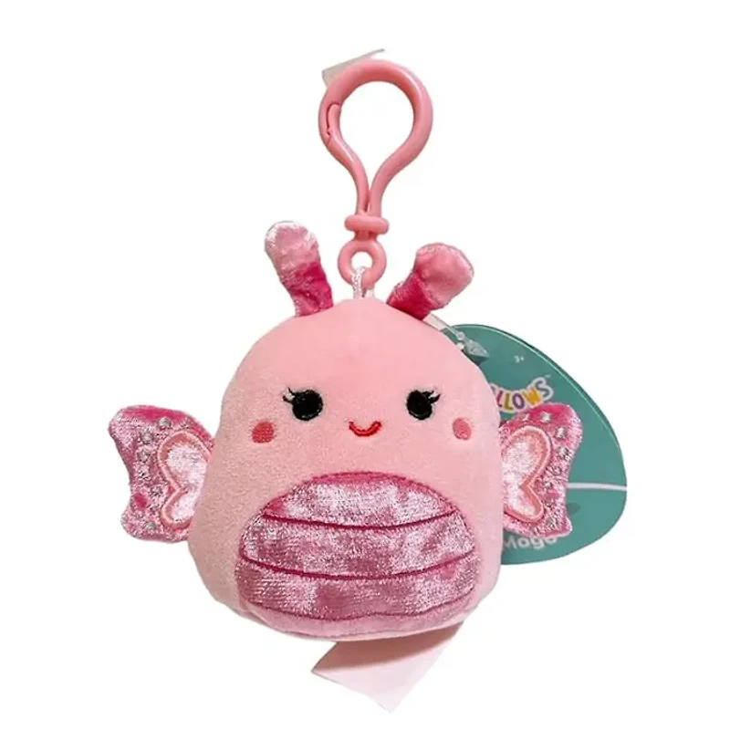 Squishmallow Plush Velvet Squad Key Toy 3.5 Inch Assorted (Random Pick)