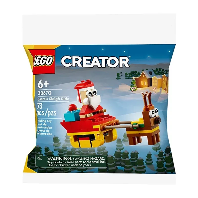LEGO Santa s Sleigh Ride – 73 Pieces