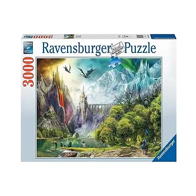 Ravensburger Reign Of Dragons 3000 Pieces Jigsaw puzzle For Adults