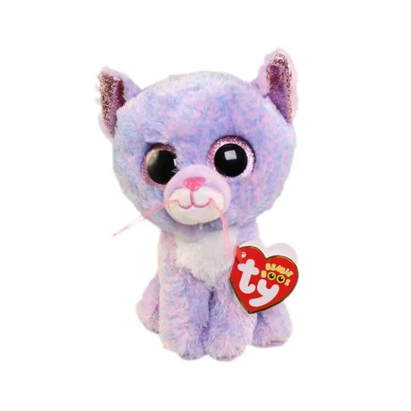 TY Beanie Boos – Cassidy The Speckled Cat Glitter Eyes