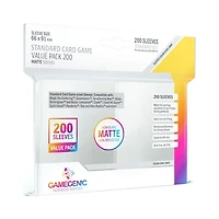 Gamegenic Matte Card Sleeves 200CT Value Pack