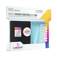 Gamegenic Matte Card Sleeves Double 2×100 Pack