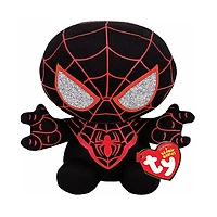 TY Spiderman Miles Morales Soft Body Medium 13 Inch