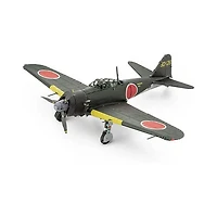 Metal Earth Mitsubishi Zero Color 3D Laser Cut Model – 57 Pieces