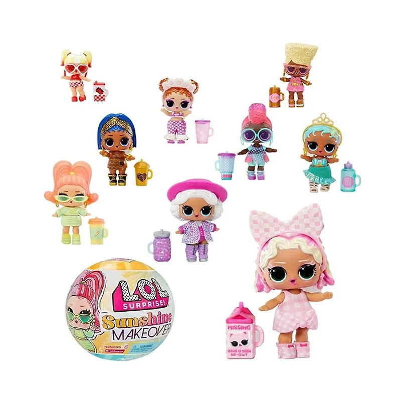 MGA Lol Surprise Sunshine Makeover Doll Assorted (Random Pick)