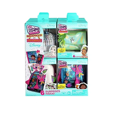 Moose Toys Real Littles Disney Backpack and Hand Bags S4 Assorted (Random Pick)