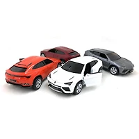 Diecast Car Lamborghini 1:38 Pullback Urus Race Track Toys Single Assorted (Random Pick)