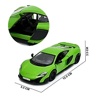 Diecast Car McLaren 675LT Pullback 1:36 Scale Race Track Toys Single Assorted (Random Pick)