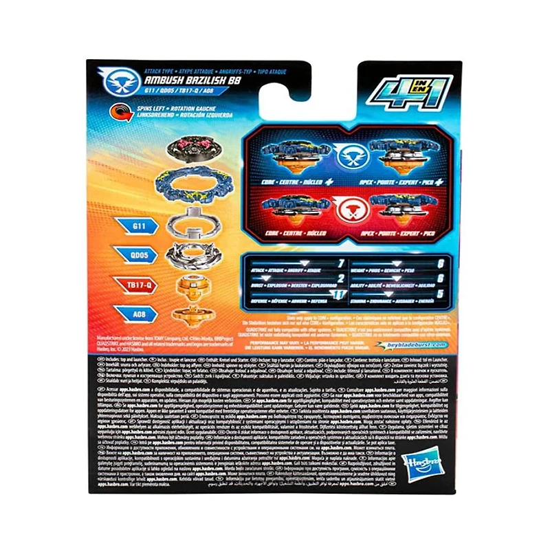 Hasbro BeyBlade Burst QuadStrike Pack Assorted (Random Pick)