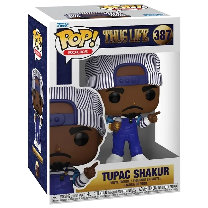 Funko Pop Rocks Tupac 90’s Collectable Vinyl Figure