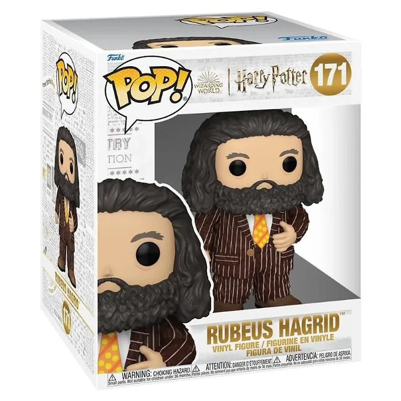 Funko Pop! Super Harry Potter Prisoner of Azkaban Rubeus Hagrid in Animal Pelt Outfi