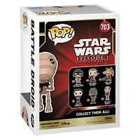 Funko Pop! Star Wars Episode 1 The Phantom Menace Battle Droid