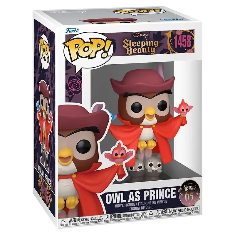 Funko Pop! Disney Sleeping Beauty Owl as Prince
