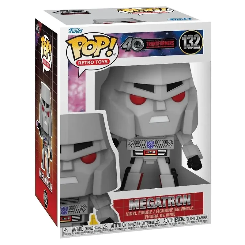 Funko Pop! Retro Toys Transformers Generation Megatron