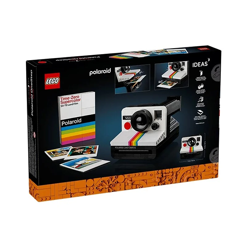LEGO Ideas Polaroid OneStep SX-70 Camera 516 Pieces