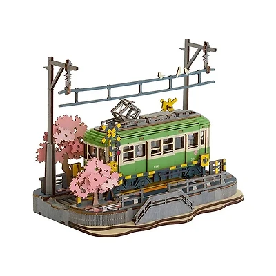 3D Wooden Puzzle DIY Sakura Journey